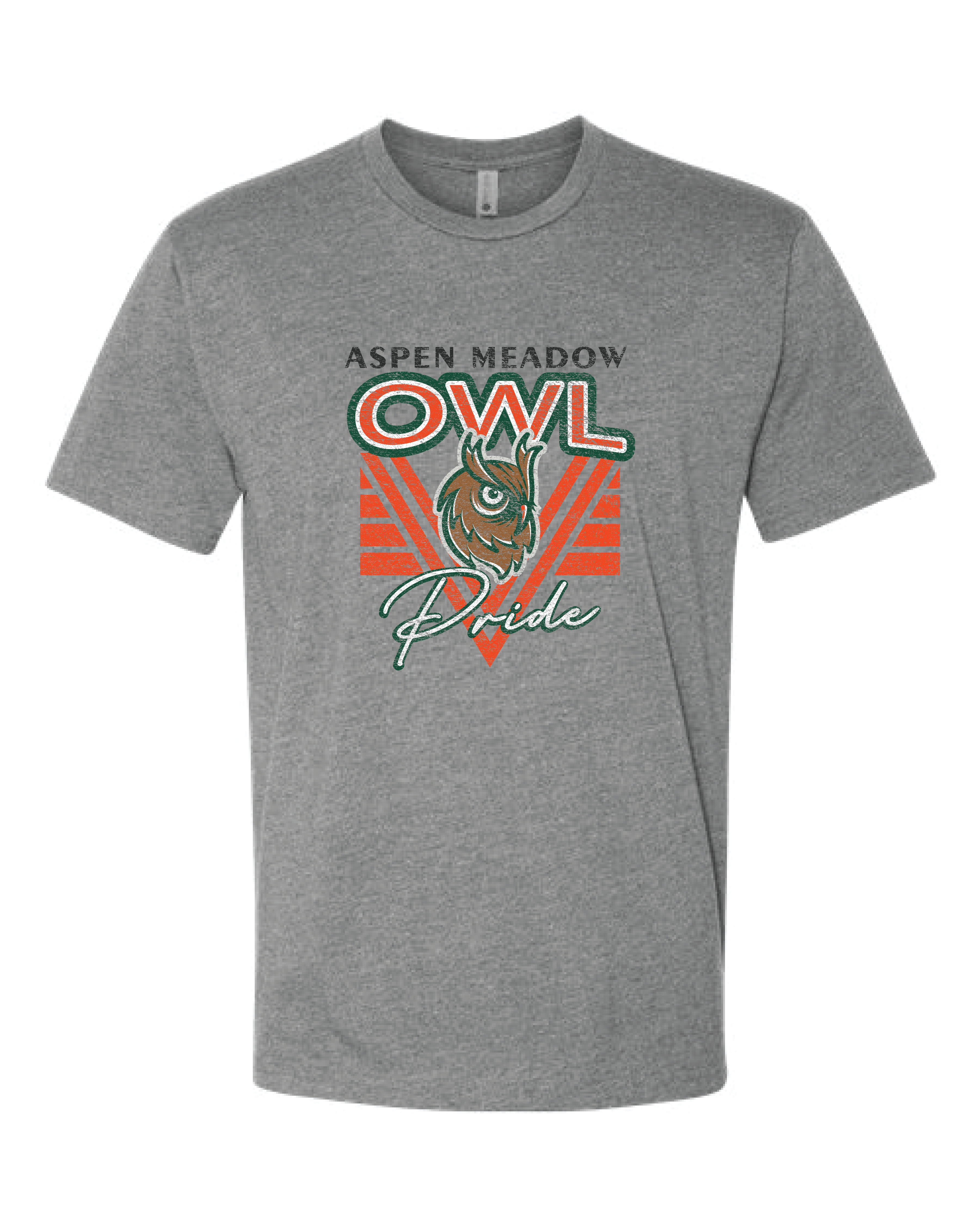 Meadow Owls Soft Style Vintage Adult-Sized Unisex T-Shirts