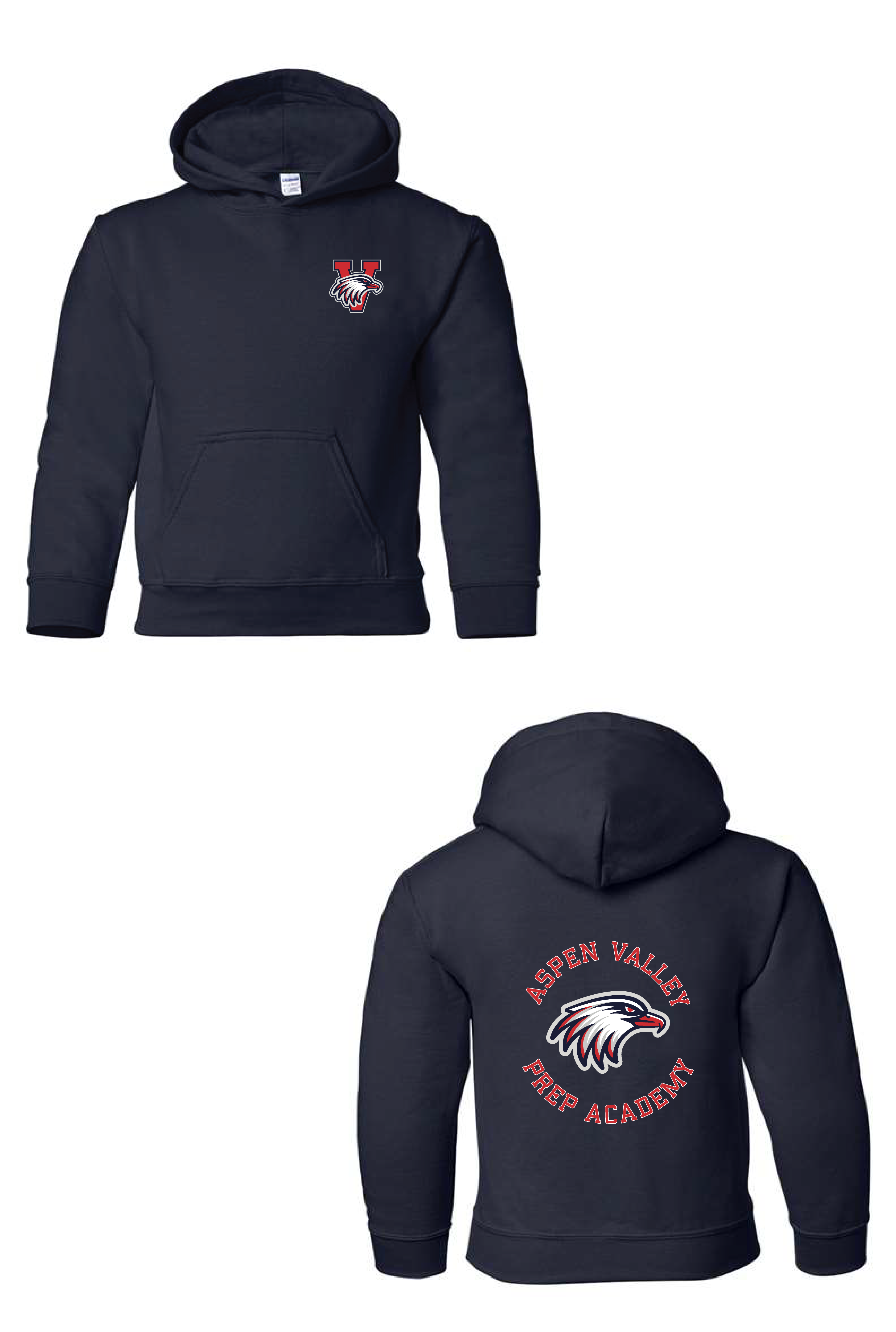 Valley Eagles Adult Hoodie